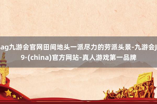 ag九游会官网田间地头一派尽力的劳派头景-九游会J9·(china)官方网站-真人游戏第一品牌
