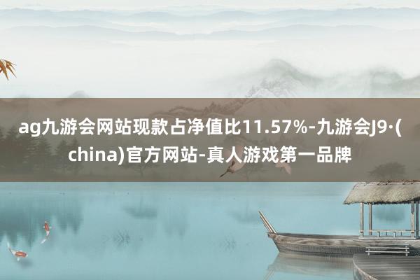ag九游会网站现款占净值比11.57%-九游会J9·(china)官方网站-真人游戏第一品牌